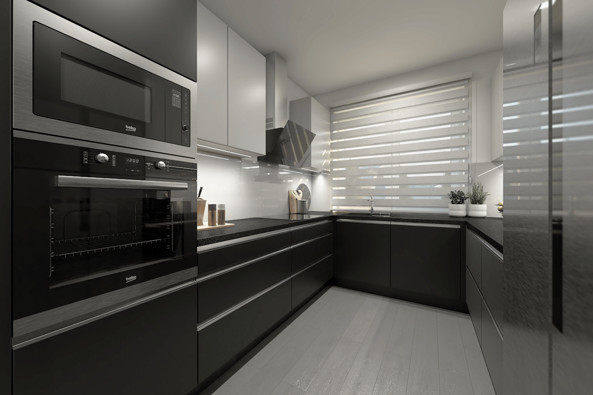 Modern egyedi konyhabútor kialakítás