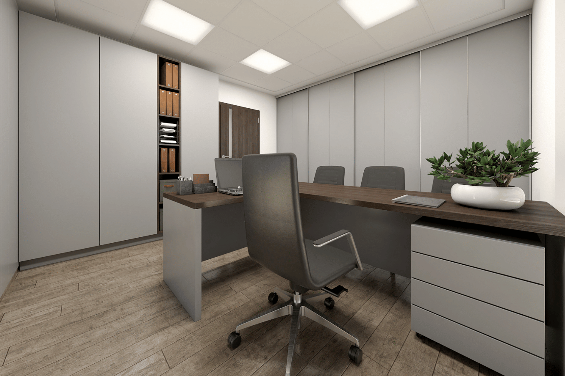 Irodabútor készítés a tér adottságaihoz igazodva