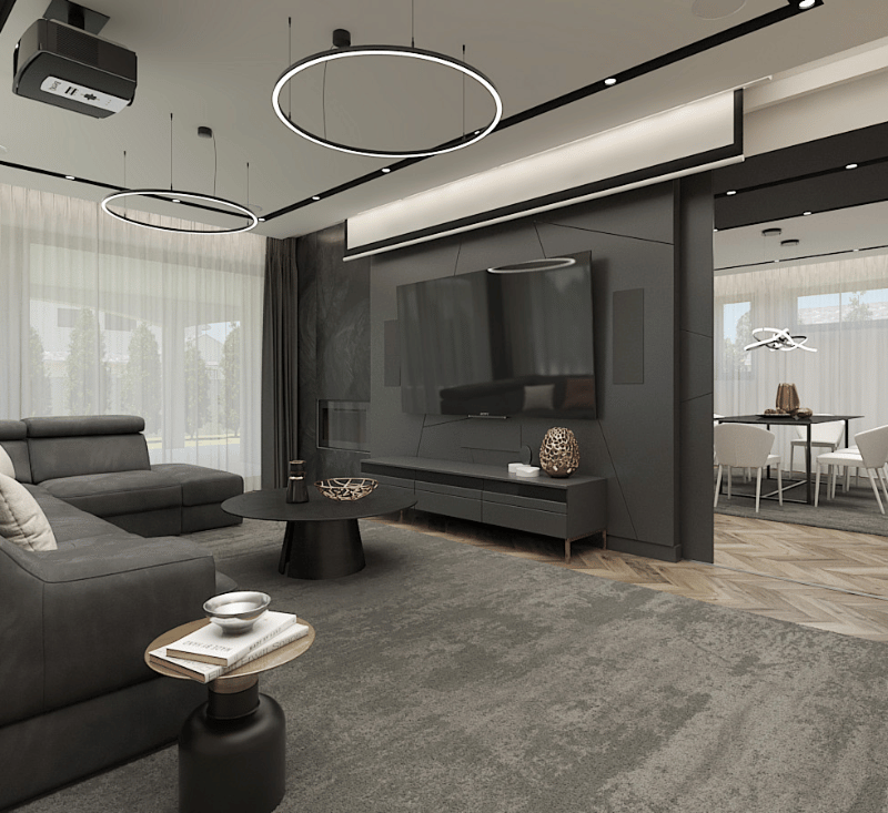 Nappali bútor egyedi kivitelben