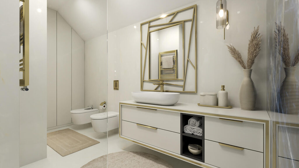 Egyedi fürdőszoba bútor az igényekhez igazítva