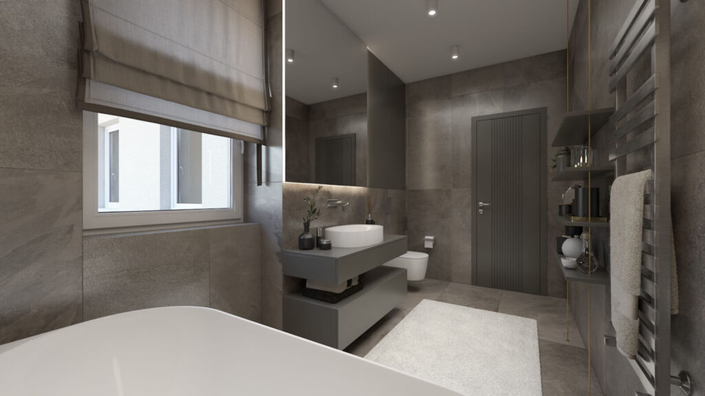 Egyedi fürdőszoba bútor készítés lakóingatlanokhoz