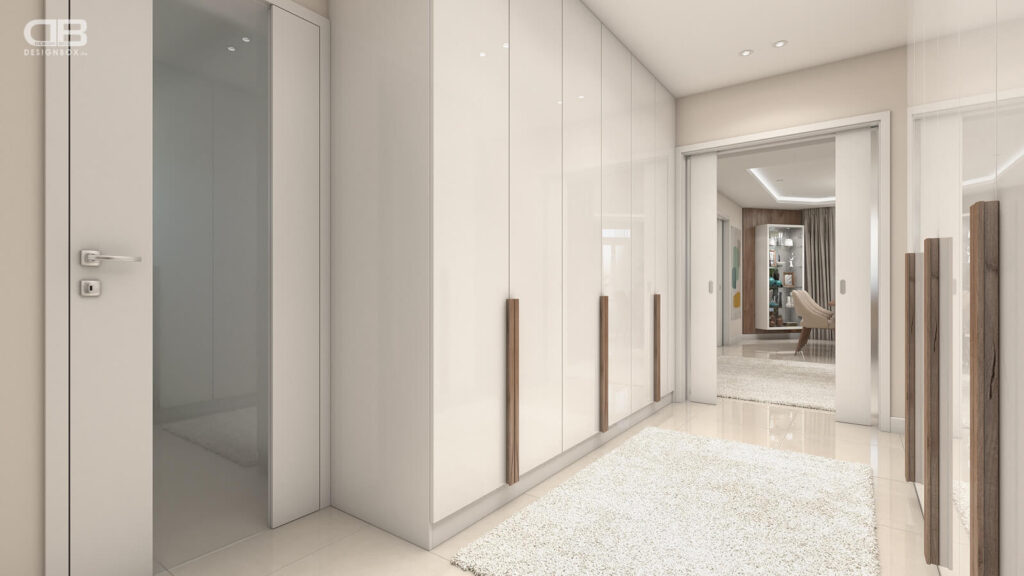 Gardróbszekrény tervezése egyedi igények szerint